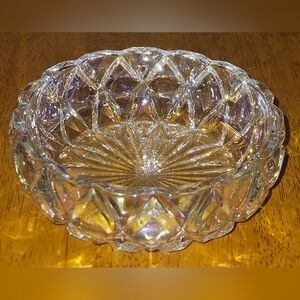 Elegant Crystal Glass Bowl